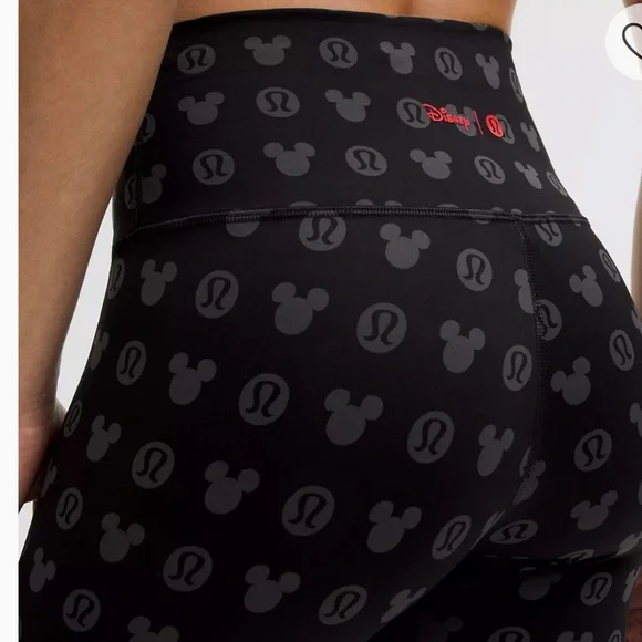 Lululemon x Disney wunder train high rise size 4